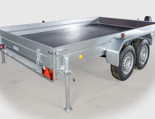 Бортовой двухосный прицеп с тормозом ЛАВ 81022E