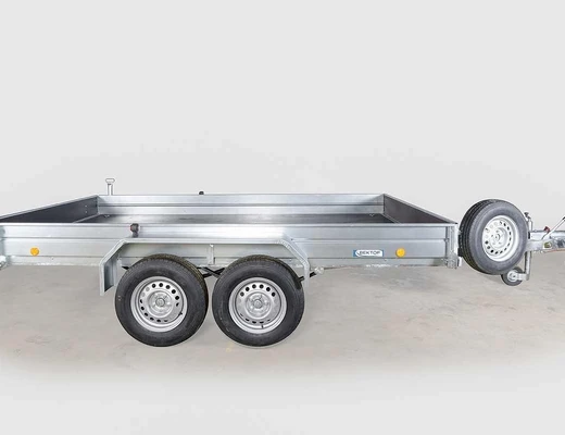 Бортовой двухосный прицеп с тормозом ЛАВ 81022A