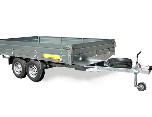 Бортовой двухосный прицеп с тормозом ЛАВ 81022D ЛАЙТ