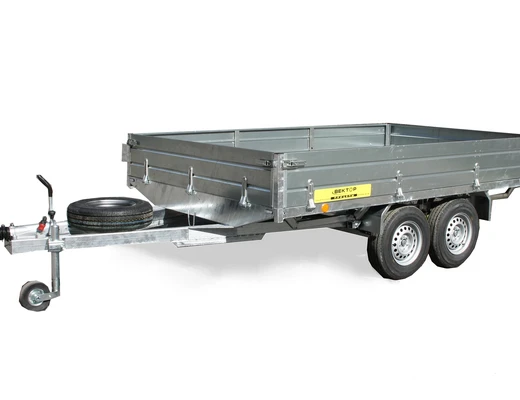 Бортовой двухосный прицеп с тормозом ЛАВ 81022D ЛАЙТ