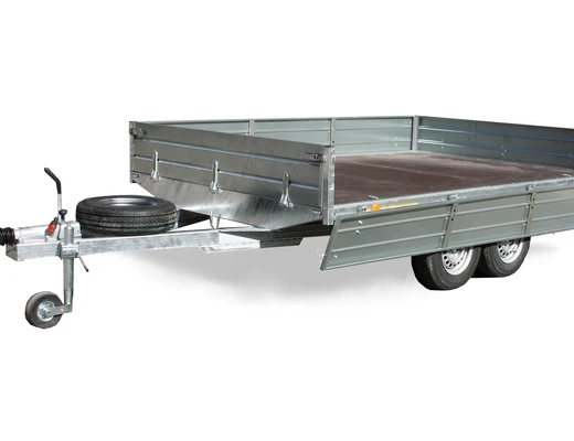 Бортовой двухосный прицеп с тормозом ЛАВ 81022D ЛАЙТ