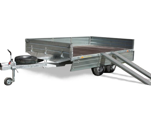 Бортовой двухосный прицеп с тормозом ЛАВ 81022B ЛАЙТ