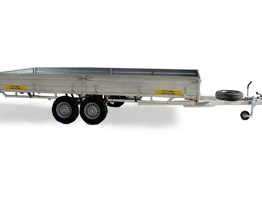 Бортовой двухосный прицеп с тормозом ЛАВ 81022C