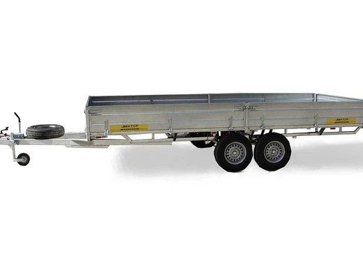 Бортовой двухосный прицеп с тормозом ЛАВ 81022C