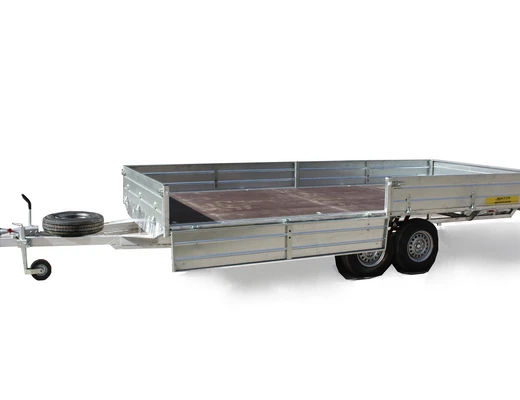 Бортовой двухосный прицеп с тормозом ЛАВ 81022C