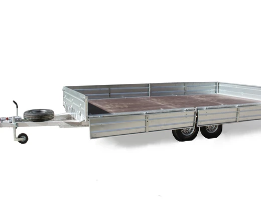 Бортовой двухосный прицеп с тормозом ЛАВ 81022C