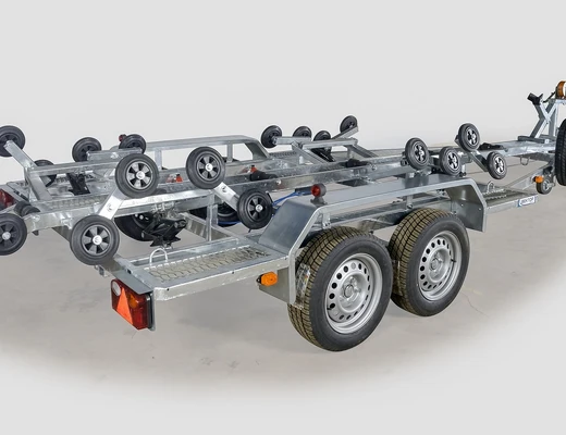 Двухосный прицеп для водной техники с тормозом ЛАВ 81017