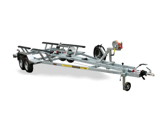 Двухосный прицеп для водной техники с тормозом ЛАВ 81017