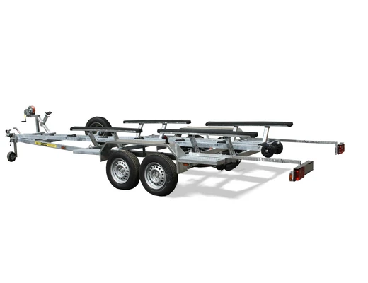 Двухосный прицеп для водной техники с тормозом ЛАВ 81017