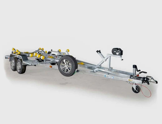 Двухосный прицеп для водной техники с тормозом ЛАВ 81017 SUPER