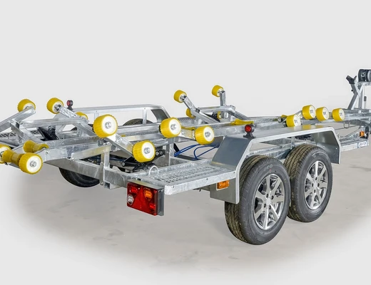 Двухосный прицеп для водной техники с тормозом ЛАВ 81017 SUPER