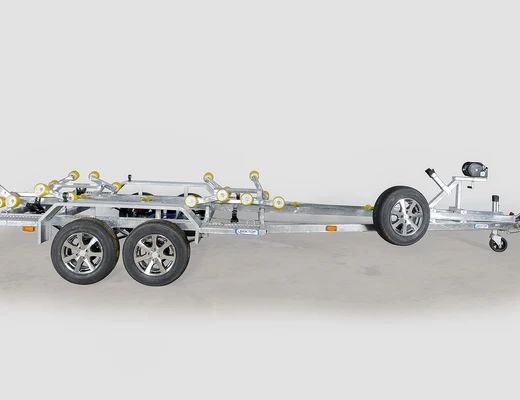 Двухосный прицеп для водной техники с тормозом ЛАВ 81017 SUPER