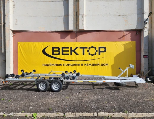 Двухосный прицеп для водной техники с тормозом ЛАВ 81018 Плюс