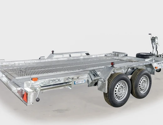 Двухосный прицеп для спецтехники с тормозом ЛАВ 81021