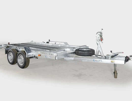 Двухосный прицеп спец назначения с тормозом ЛАВ 81021A