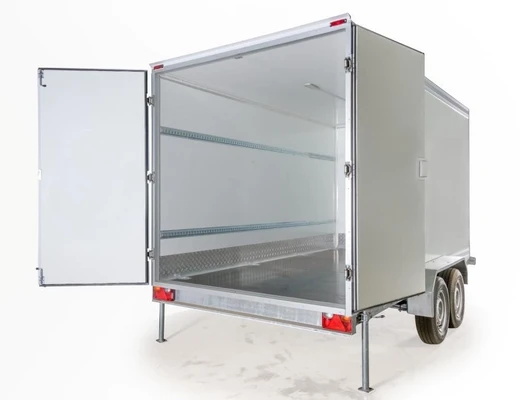 Двухосный прицеп-фургон специального значения с тормозом ЛАВ 81025A - 81025H