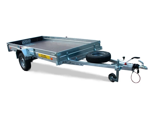 Бортовой одноосный прицеп с тормозом ЛАВ 81026B