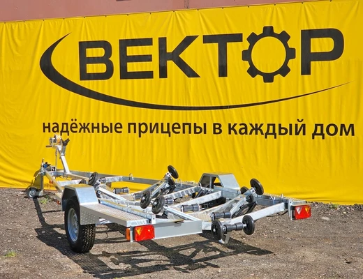 Одноосный прицеп для водной техники с тормозом ЛАВ 81016 Одноосный прицеп для водной техники с тормозом ЛАВ 81016