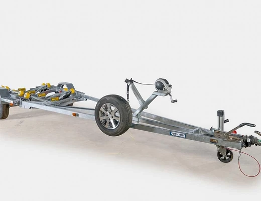 Одноосный прицеп для водной техники с тормозом ЛАВ 81016 SUPER