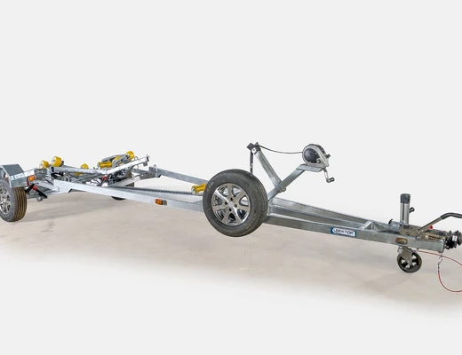 Одноосный прицеп для водной техники с тормозом ЛАВ 81016 SUPER