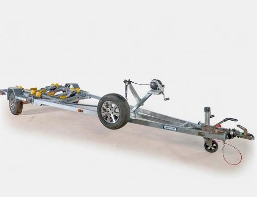 Одноосный прицеп для водной техники с тормозом ЛАВ 81016A SUPER