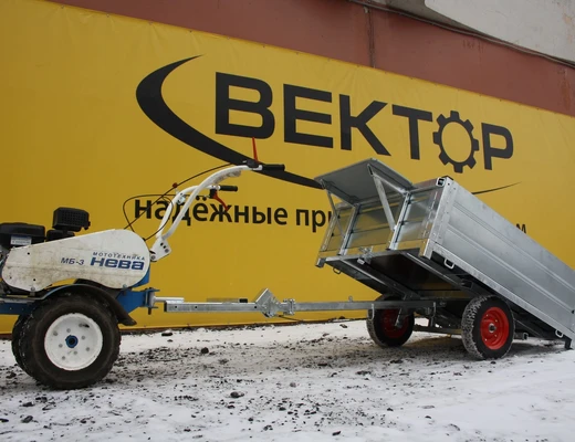 Одноосный прицеп специального назначения без тормоза ЛАВ 81002