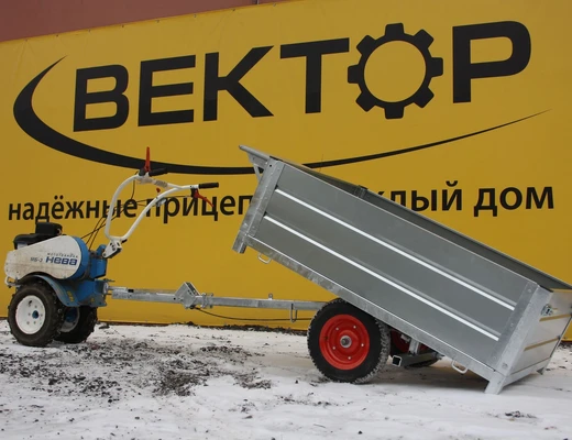 Одноосный прицеп специального назначения без тормоза ЛАВ 81002
