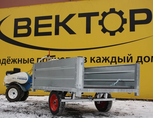 Одноосный прицеп специального назначения без тормоза ЛАВ 81002