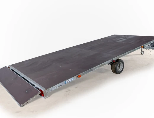 Одноосный прицеп специального назначения с тормозом ЛАВ 81019