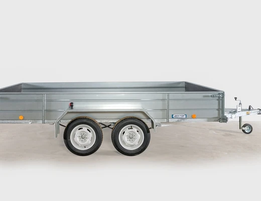 Бортовой двухосный прицеп без тормоза ЛАВ 81013E