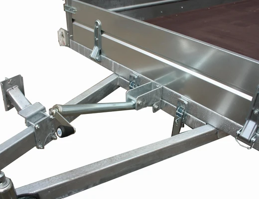 Бортовой двухосный прицеп без тормоза ЛАВ 81013E