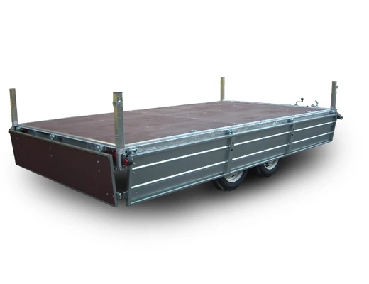 Бортовой двухосный прицеп без тормоза ЛАВ 81013D