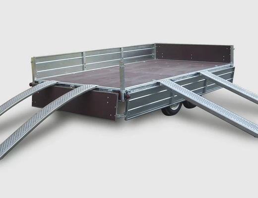 Бортовой двухосный прицеп без тормоза ЛАВ 81013D