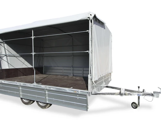 Бортовой двухосный прицеп без тормоза ЛАВ 81013D PLUS