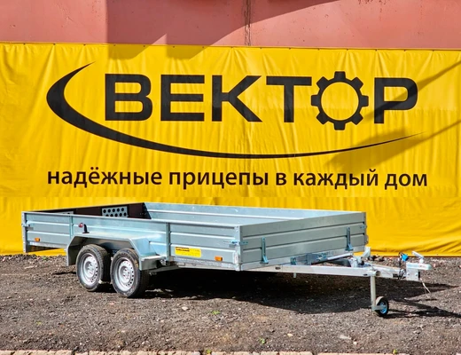 Бортовой прицеп без тормоза ЛАВ 81013A 4.0