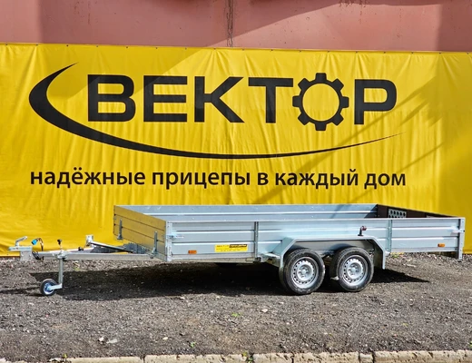 Бортовой прицеп без тормоза ЛАВ 81013A 4.0