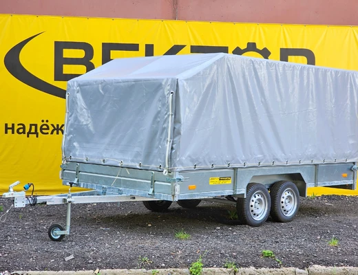 Бортовой прицеп без тормоза ЛАВ 81013A 4.0 (колея 1780 мм)