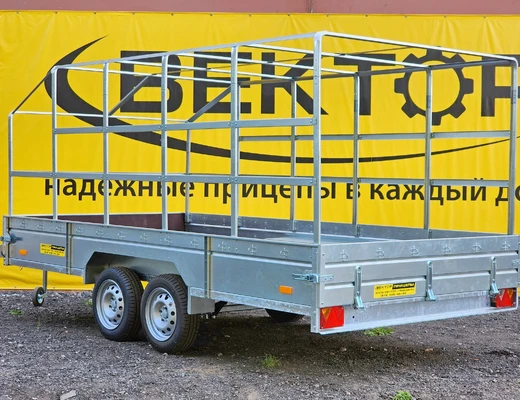 Бортовой прицеп без тормоза ЛАВ 81013A 4.0 (колея 1780 мм)