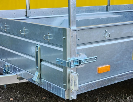 Бортовой прицеп без тормоза ЛАВ 81013A 4.0 (колея 1780 мм)