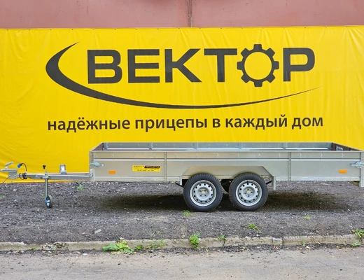 Бортовой прицеп без тормоза ЛАВ 81013A 4.0 (колея 1780 мм)