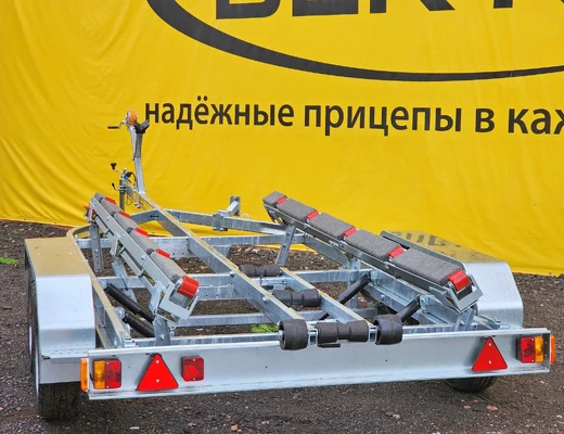 Двухосный прицеп для водной техники без тормоза ЛАВ 81014B с ложементом