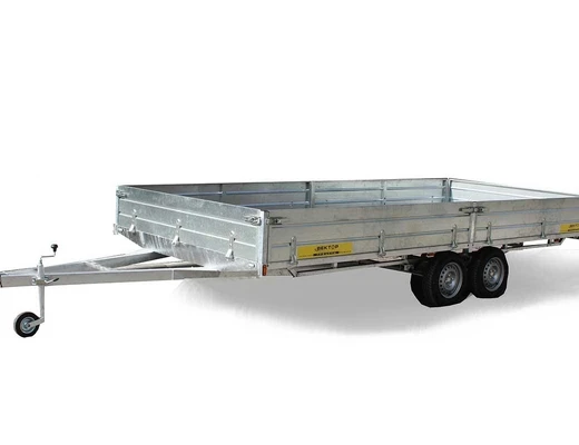 Бортовой двухосный прицеп без тормоза ЛАВ 81013F