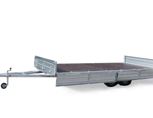 Бортовой двухосный прицеп без тормоза ЛАВ 81013F