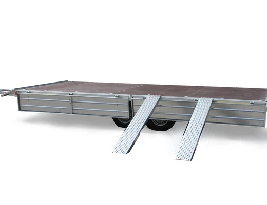 Бортовой двухосный прицеп без тормоза ЛАВ 81013F