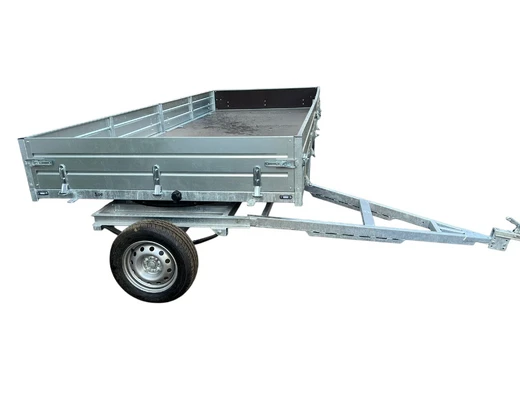 Бортовой двухосный прицеп с передней поворотной осью без тормоза ЛАВ 81032