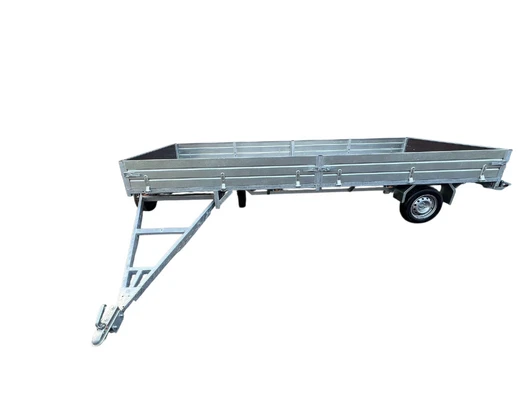 Бортовой двухосный прицеп с передней поворотной осью без тормоза ЛАВ 81032