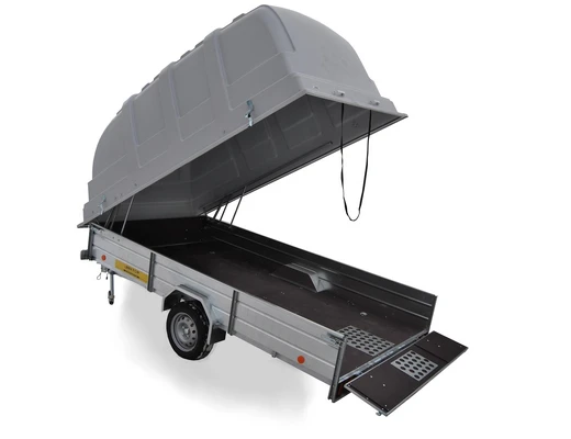 Бортовой одноосный прицеп без тормоза колея 1740 мм ЛАВ 81012C 4.0