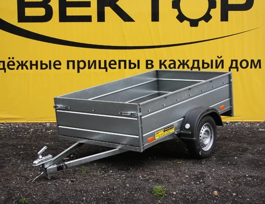 Бортовой одноосный прицеп без тормоза ЛАВ 81011DB