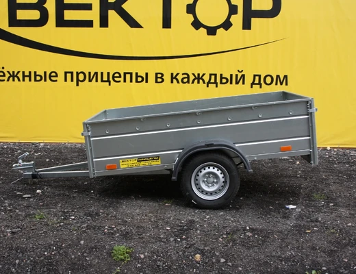Бортовой одноосный прицеп без тормоза ЛАВ 81011DB