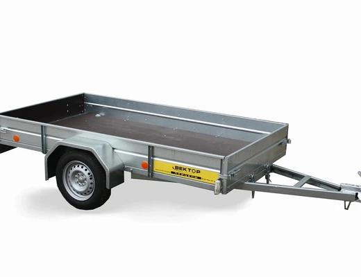 Бортовой одноосный прицеп без тормоза ЛАВ 81011AB